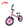 Wholesale EVA tire 10 inch mini bmx/CE Pink balance girls bike for 3 years old/top quality no foot pedal driving bike kid toys